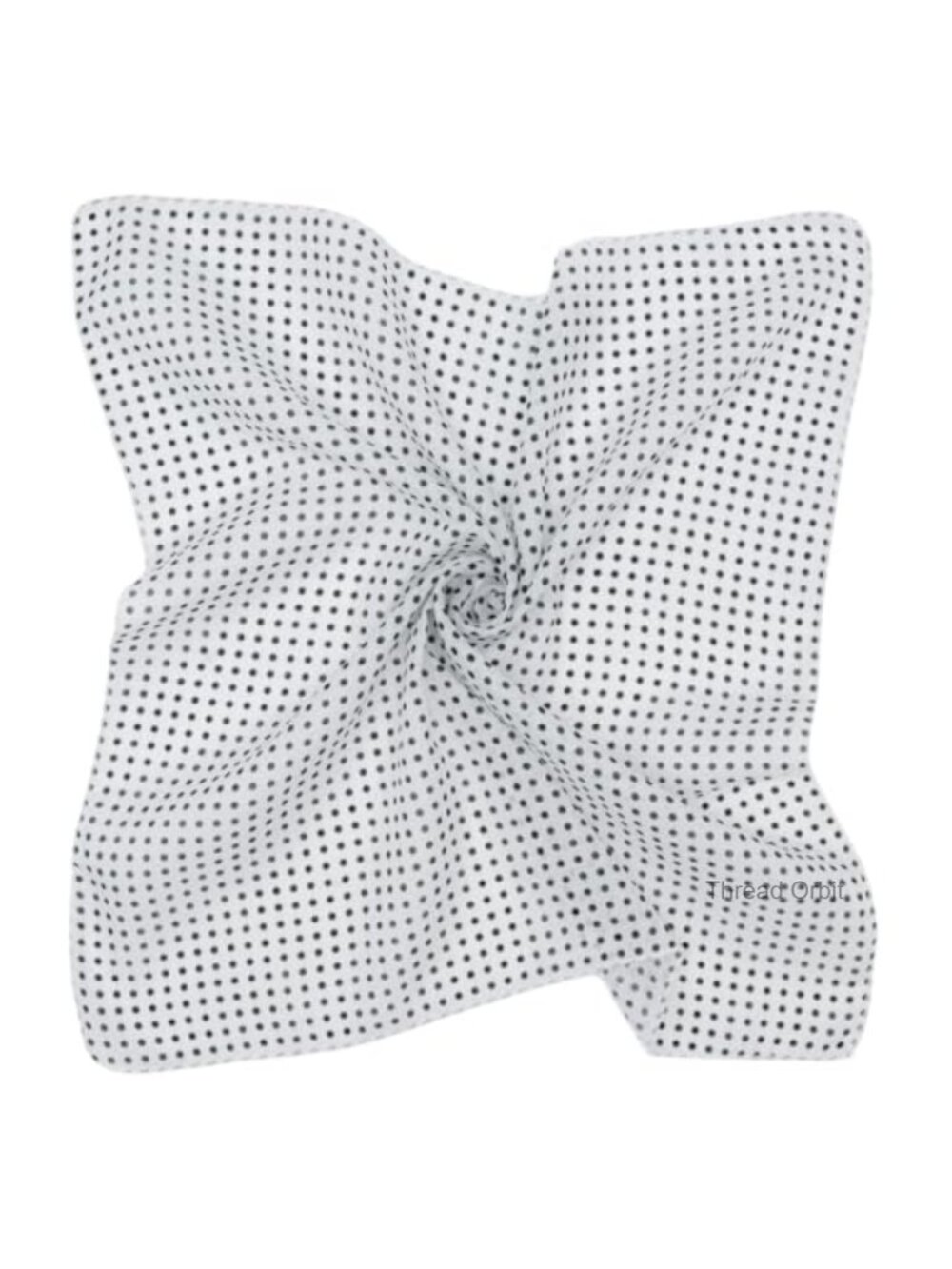 Polka Dot Bandana Scarf Polyester 22" Vintage Head Scarf for Women